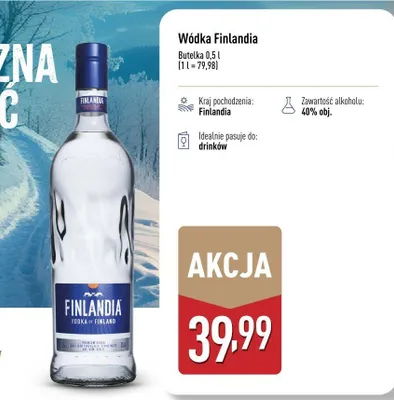 Wódka promocja w Aldi