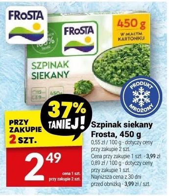 Szpinak promocja w Twój Market