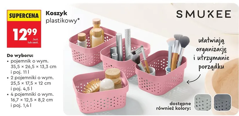 Kosz promocja w Biedronka