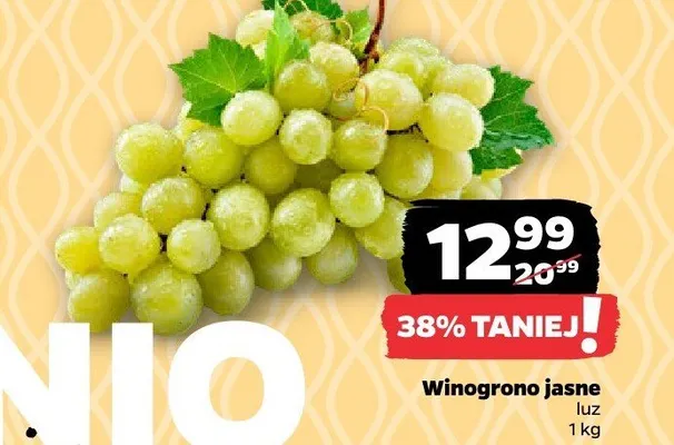Winogrono jasne Netto promocja