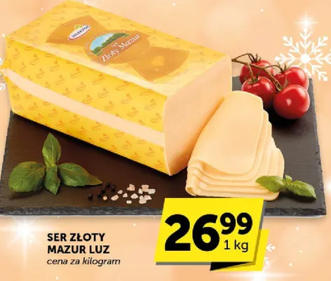 Ser żółty Mazur Luz promocja