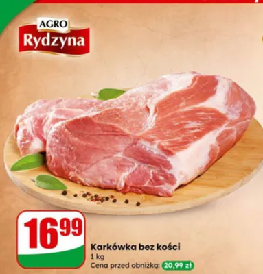 Karkówka bez kości promocja w Dino