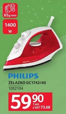 Żelazko PHILIPS GC1742/40 promocja w Selgros