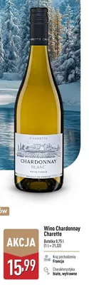 Wino Chardonnay Chabette promocja