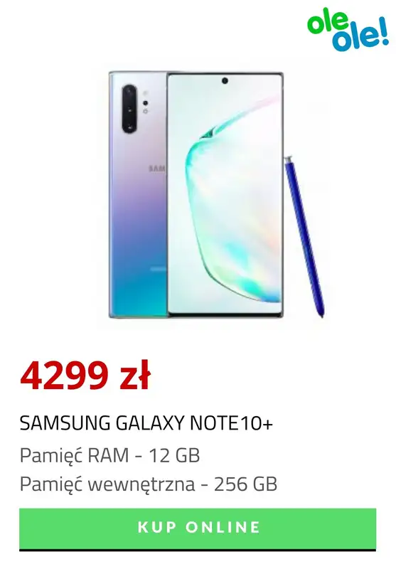 OleOle! - gazetka promocyjna Do -1440 zł na smartfony od wtorku 25.02  - strona 5