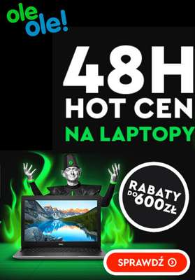 OleOle! - gazetka promocyjna Do -600 zł na laptopy od środy 26.02 do czwartku 27.02