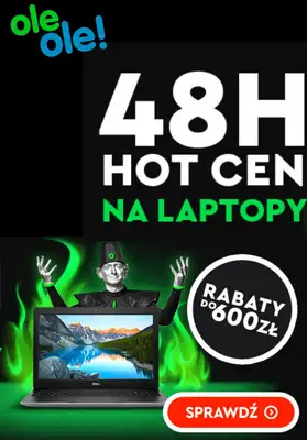 OleOle! - gazetka promocyjna Do -600 zł na laptopy od środy 26.02 do czwartku 27.02