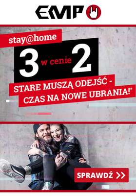 EMP - gazetka promocyjna 3 W CENIE 2 - Odzież od środy 01.04 