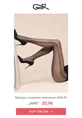 Gatta - gazetka promocyjna Mid-season -40% w Gatta na rajstopy! od środy 08.04 do niedzieli 12.04 - strona 5