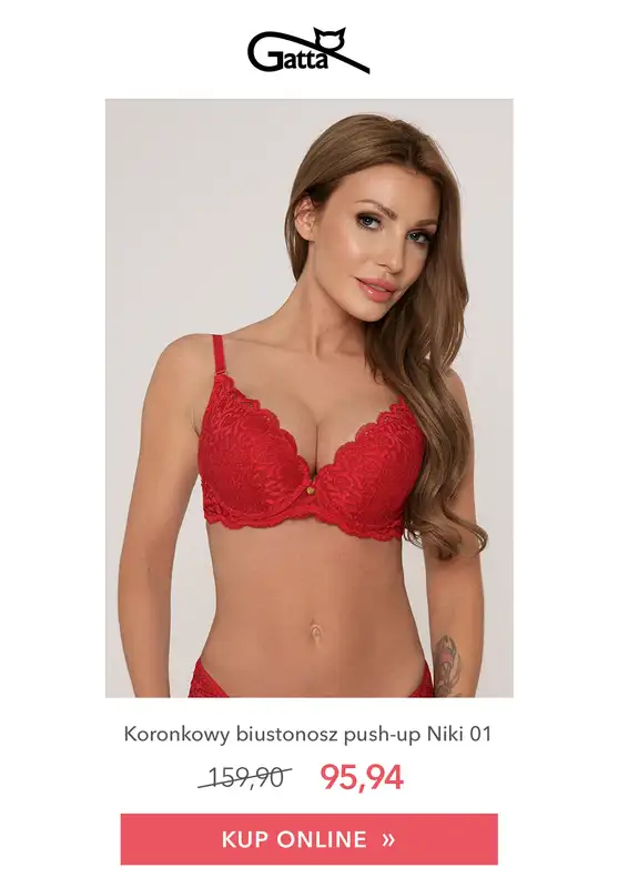 Gatta - gazetka promocyjna Mid-season -40% w Gatta na bieliznę! od środy 08.04 do niedzieli 12.04 - strona 8