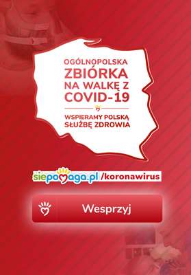 Aktualności Blix - gazetka promocyjna Zbiórka na walkę z COVID-19 od środy 15.04 do czwartku 30.04