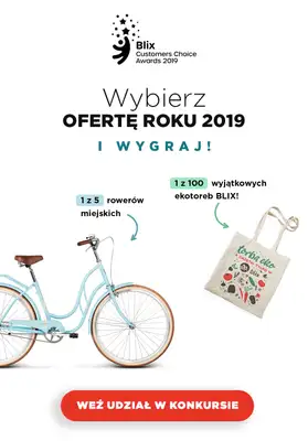 Aktualności Blix - gazetka promocyjna Weź udział w ankiecie i wygraj! od czwartku 16.04 do poniedziałku 04.05