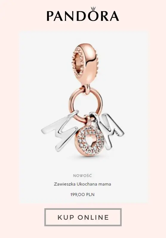 Pandora - gazetka promocyjna Od 79 zł biżuteria na Dzień Matki od środy 22.04 do czwartku 07.05 - strona 7
