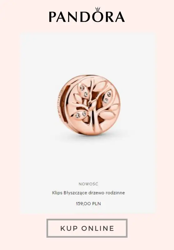 Pandora - gazetka promocyjna Od 79 zł biżuteria na Dzień Matki od środy 22.04 do czwartku 07.05 - strona 14