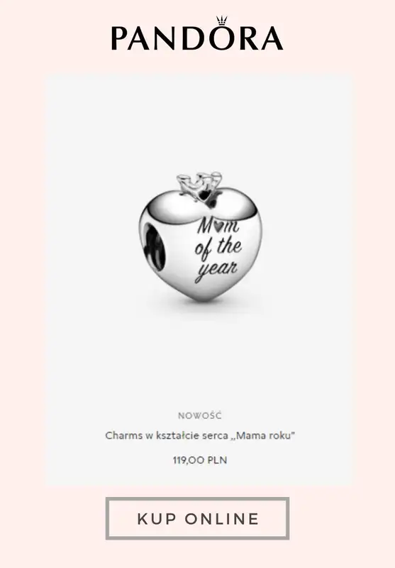Pandora - gazetka promocyjna Od 79 zł biżuteria na Dzień Matki od środy 22.04 do czwartku 07.05 - strona 12