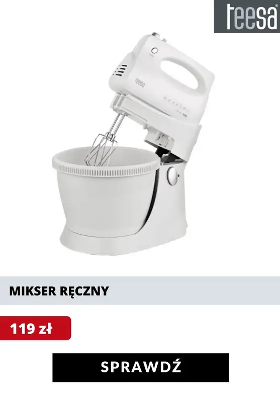 Teesa.pl - gazetka promocyjna Małe AGD od 119 zł od piątku 24.04  - strona 9