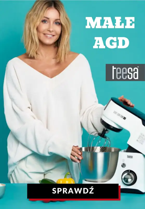 Teesa.pl - gazetka promocyjna Małe AGD od 119 zł od piątku 24.04 