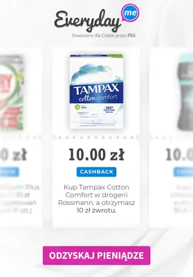 EveryDayMe -20 zł na zakupy - gazetka promocyjna EverydayMe - Odzyskaj pieniądze od czwartku 30.04 do wtorku 12.05