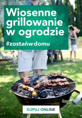#zostanwdomu - gazetka promocyjna Wiosenne grillowanie w ogrodzie od wtorku 05.05 