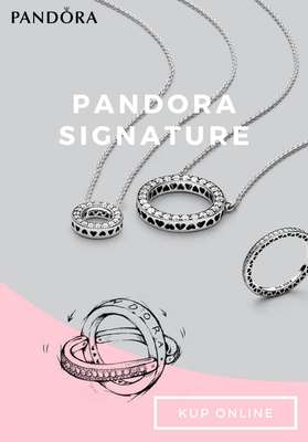 Pandora - gazetka promocyjna Od 149 zł kolekcja Pandora Signature od środy 06.05 do poniedziałku 11.05