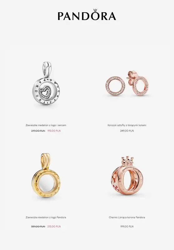Pandora - gazetka promocyjna Od 149 zł kolekcja Pandora Signature od środy 06.05 do poniedziałku 11.05 - strona 4