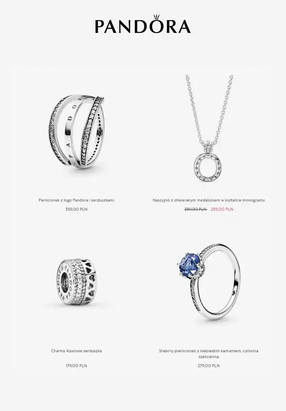 Pandora - gazetka promocyjna Od 149 zł kolekcja Pandora Signature od środy 06.05 do poniedziałku 11.05 - strona 8