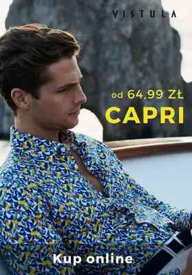 Vistula - gazetka promocyjna Od 64,99 zł kolekcja Capri od czwartku 07.05 do czwartku 21.05