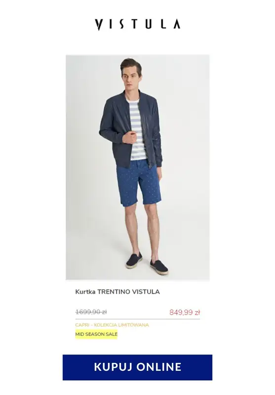 Vistula - gazetka promocyjna Od 64,99 zł kolekcja Capri od czwartku 07.05 do czwartku 21.05 - strona 2