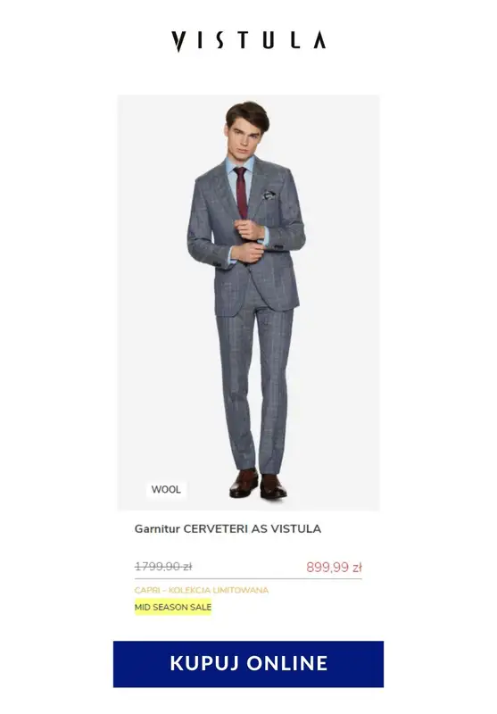 Vistula - gazetka promocyjna Od 64,99 zł kolekcja Capri od czwartku 07.05 do czwartku 21.05 - strona 8