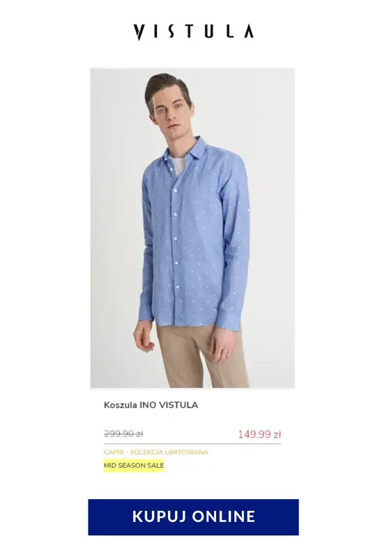 Vistula - gazetka promocyjna Od 64,99 zł kolekcja Capri od czwartku 07.05 do czwartku 21.05 - strona 14