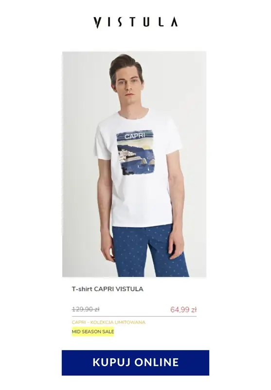 Vistula - gazetka promocyjna Od 64,99 zł kolekcja Capri od czwartku 07.05 do czwartku 21.05 - strona 18