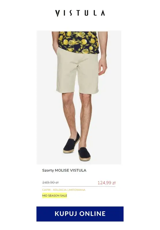 Vistula - gazetka promocyjna Od 64,99 zł kolekcja Capri od czwartku 07.05 do czwartku 21.05 - strona 17