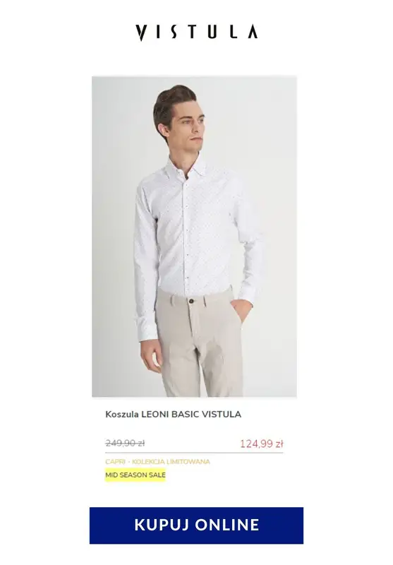 Vistula - gazetka promocyjna Od 64,99 zł kolekcja Capri od czwartku 07.05 do czwartku 21.05 - strona 16