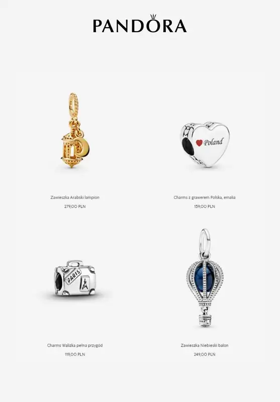 Pandora - gazetka promocyjna Od 119 zł Pandora Places od poniedziałku 11.05 do czwartku 21.05 - strona 2