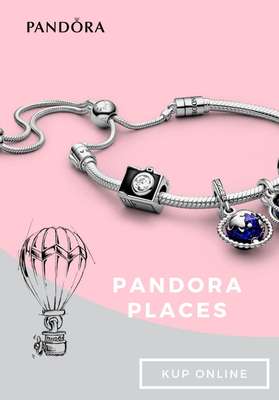 Pandora - gazetka promocyjna Od 119 zł Pandora Places od poniedziałku 11.05 do czwartku 21.05