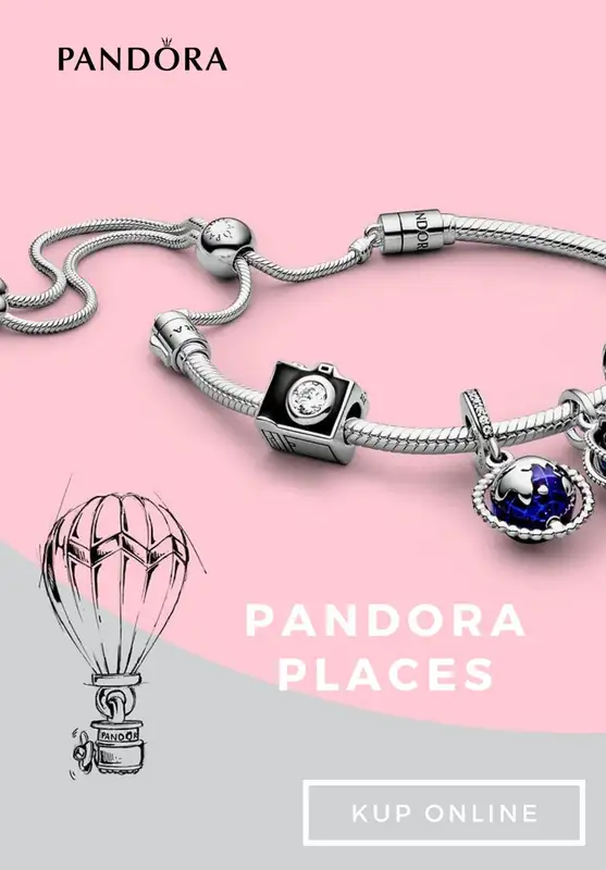 Pandora - gazetka promocyjna Od 119 zł Pandora Places od poniedziałku 11.05 do czwartku 21.05