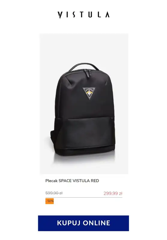 Vistula - gazetka promocyjna -50% na akcesoria męskie od poniedziałku 25.05 do czwartku 04.06 - strona 2