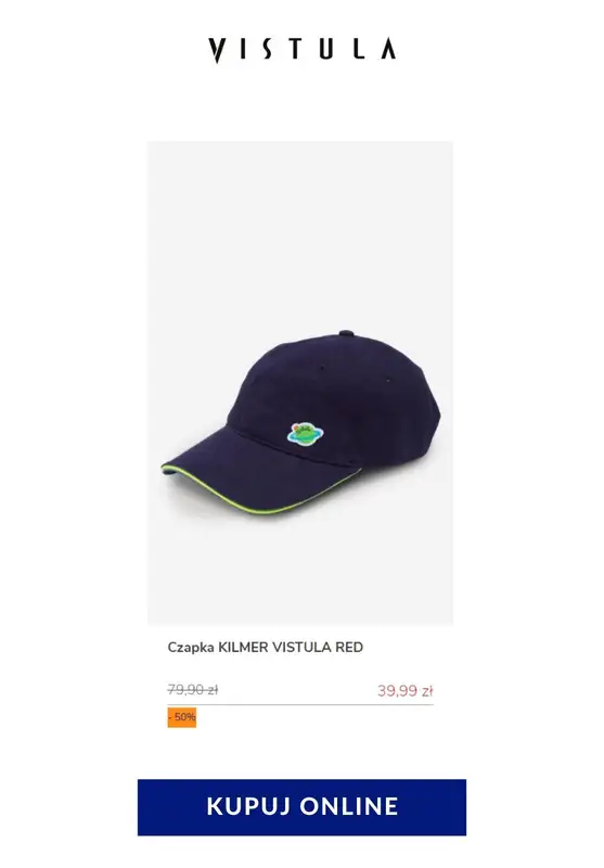 Vistula - gazetka promocyjna -50% na akcesoria męskie od poniedziałku 25.05 do czwartku 04.06 - strona 4