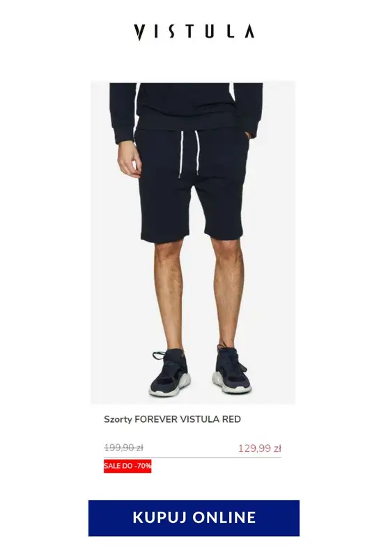 Vistula - gazetka promocyjna Do -70% na szorty męskie od środy 03.06 do czwartku 11.06 - strona 7