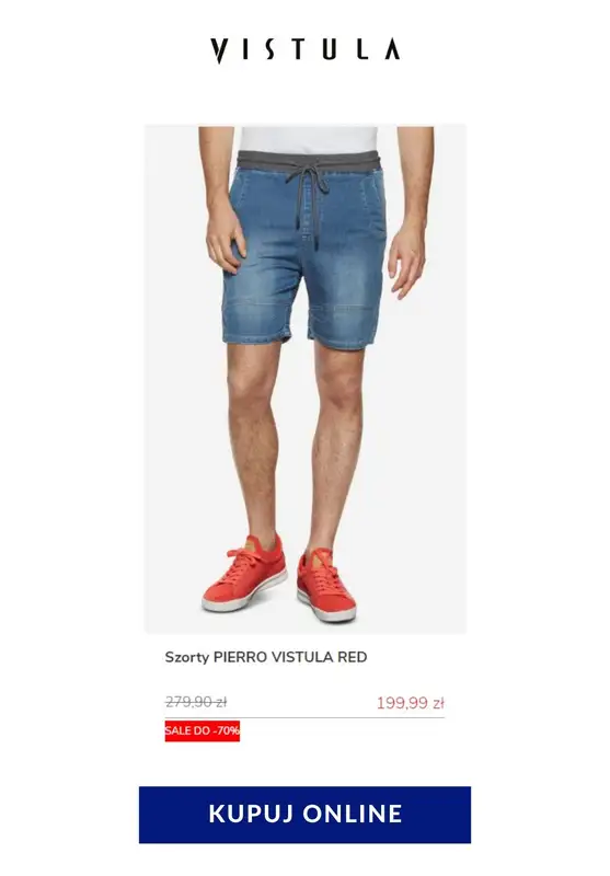Vistula - gazetka promocyjna Do -70% na szorty męskie od środy 03.06 do czwartku 11.06 - strona 5