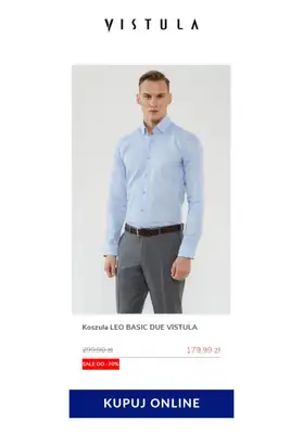 Vistula - gazetka promocyjna Do -70% na koszulę w kratę od poniedziałku 08.06 do poniedziałku 15.06 - strona 9