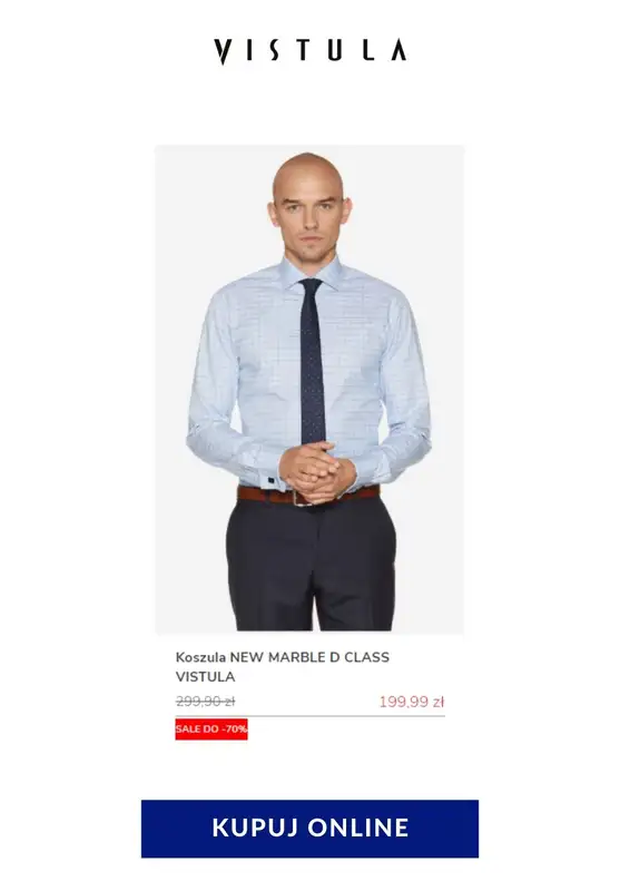 Vistula - gazetka promocyjna Do -70% na koszulę w kratę od poniedziałku 08.06 do poniedziałku 15.06 - strona 5