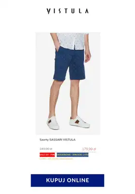 Vistula - gazetka promocyjna Do -70% hity cenowe od środy 22.07 do środy 29.07 - strona 20 Vistula - gazetka promocyjna Do -70% hity cenowe od środy 22.07 do środy 29.07 - strona 20