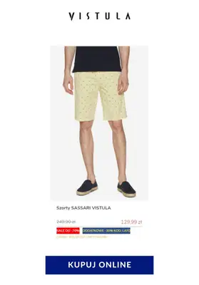 Vistula - gazetka promocyjna Do -70% hity cenowe od środy 22.07 do środy 29.07 - strona 21 Vistula - gazetka promocyjna Do -70% hity cenowe od środy 22.07 do środy 29.07 - strona 21