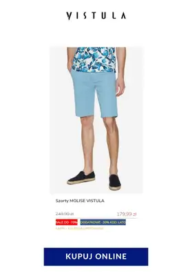 Vistula - gazetka promocyjna Do -70% hity cenowe od środy 22.07 do środy 29.07 - strona 22 Vistula - gazetka promocyjna Do -70% hity cenowe od środy 22.07 do środy 29.07 - strona 22
