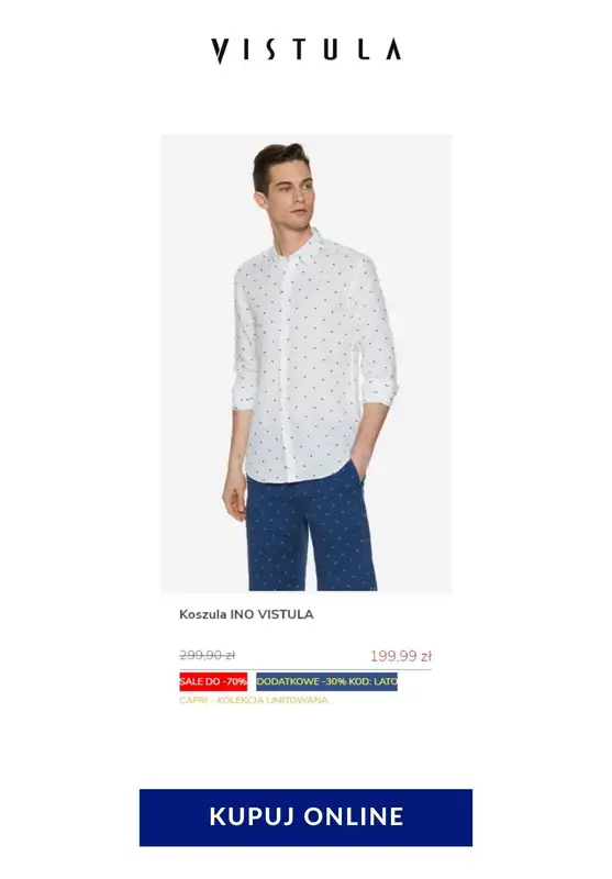 Vistula - gazetka promocyjna Do -70% hity cenowe od środy 22.07 do środy 29.07 - strona 15