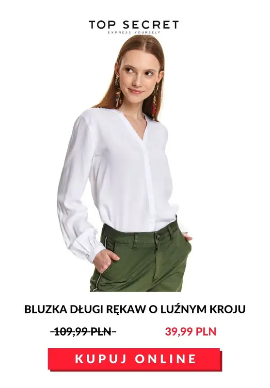 HITY wyprzedaży dla niej - gazetka promocyjna Top Secret | Do -70% Hity wyprzedaży dla niej od czwartku 23.07 do poniedziałku 03.08 - strona 11