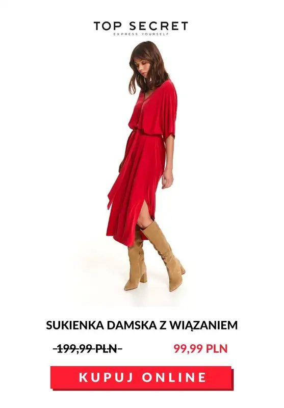 HITY wyprzedaży dla niej - gazetka promocyjna Top Secret | Do -70% Hity wyprzedaży dla niej od czwartku 23.07 do poniedziałku 03.08 - strona 12