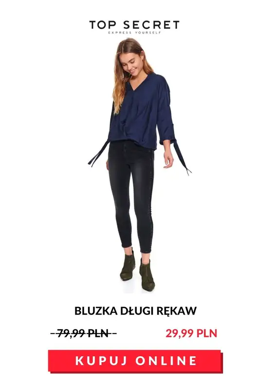 HITY wyprzedaży dla niej - gazetka promocyjna Top Secret | Do -70% Hity wyprzedaży dla niej od czwartku 23.07 do poniedziałku 03.08 - strona 6