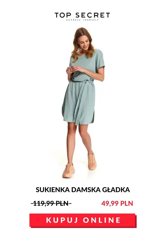 HITY wyprzedaży dla niej - gazetka promocyjna Top Secret | Do -70% Hity wyprzedaży dla niej od czwartku 23.07 do poniedziałku 03.08 - strona 2